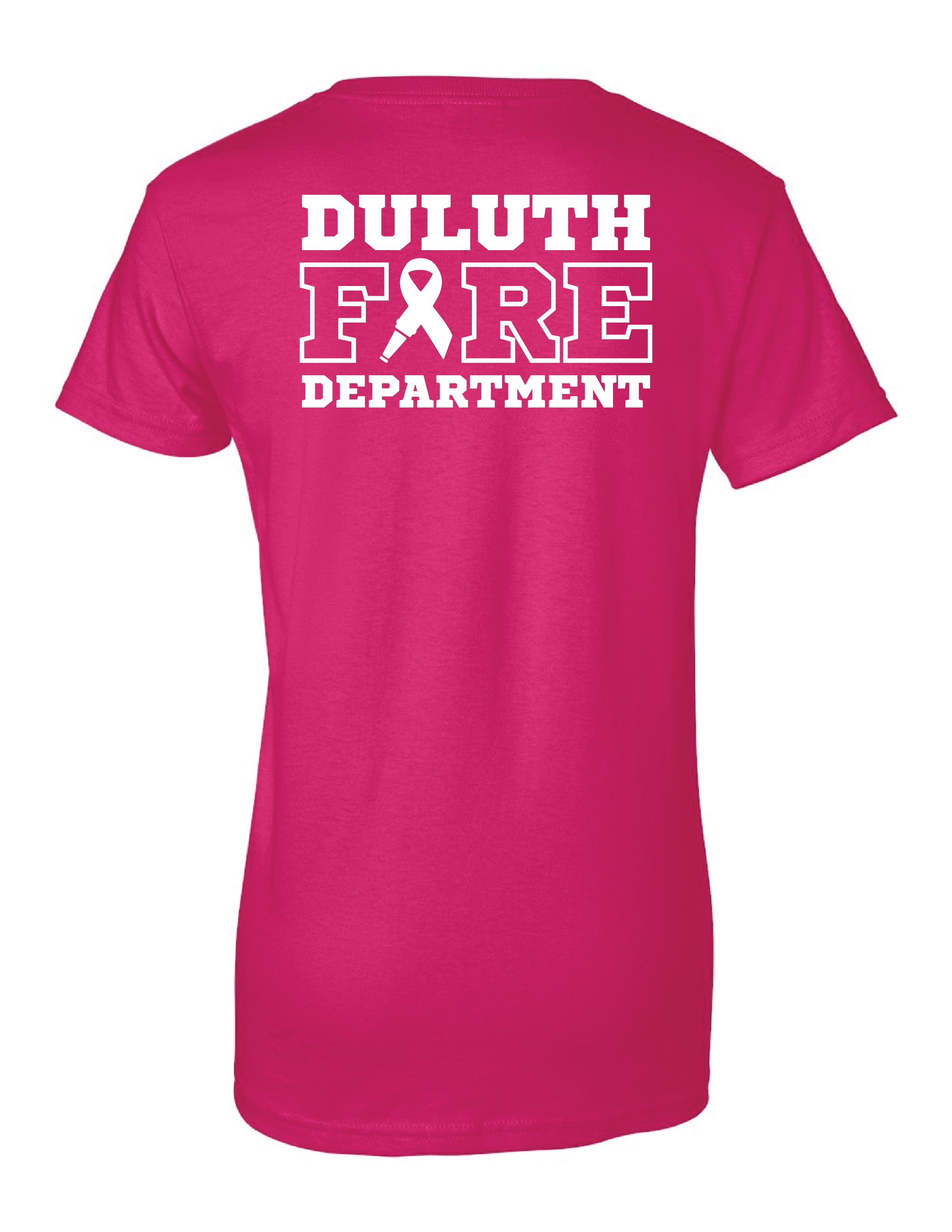 H) Style 2000L Gildan® Ladies Ultra Cotton® 100% US Cotton T-Shirt - DFD For The Cause
