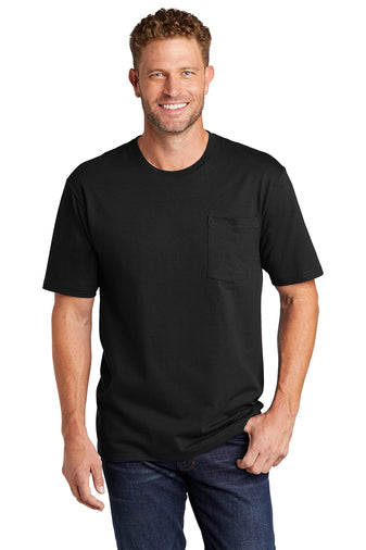 D1) CS430 CornerStone Workwear Pocket Tee - ROCKZONE AMERICAS