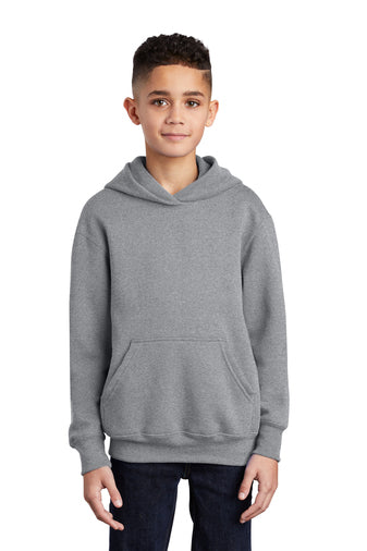K2) PC90YH Youth Core Fleece Pullover Hooded Sweatshirt - SHEARCORE