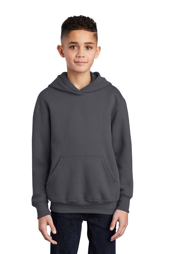 K2) PC90YH Youth Core Fleece Pullover Hooded Sweatshirt - CONNECT WORK TOOLS