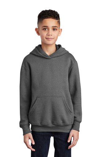K2) PC90YH Youth Core Fleece Pullover Hooded Sweatshirt - SHEARCORE