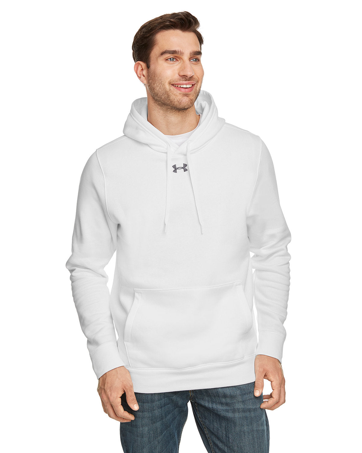 E5) 1300123 Under Armour Men's Hustle Pullover Hooded Sweatshirt - CONNECT WORK TOOLS