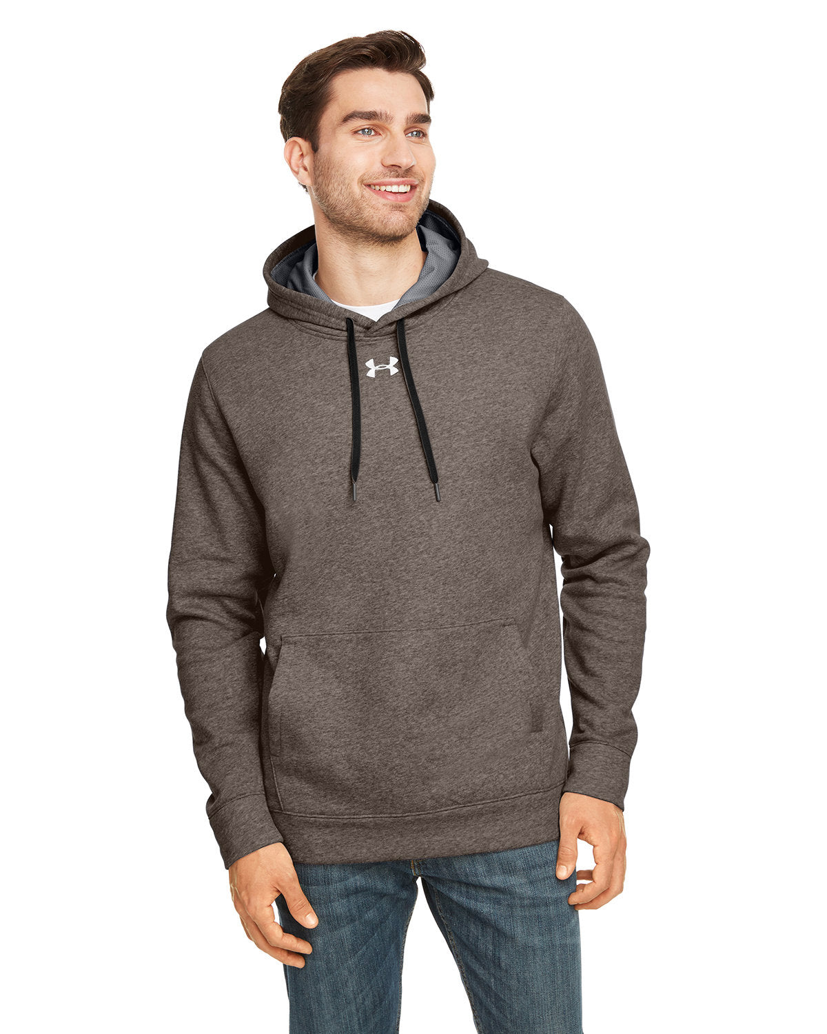 E5) 1300123 Under Armour Men's Hustle Pullover Hooded Sweatshirt - CONNECT WORK TOOLS