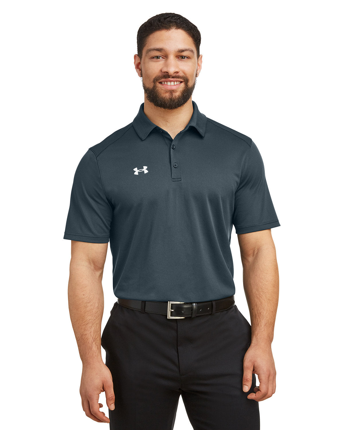 A1) 1370399 Under Armour Men's Tech Polo - BLADECORE