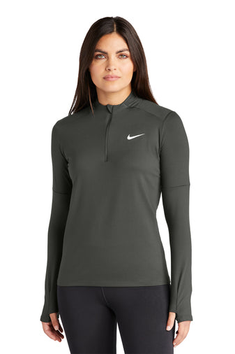 I1) NKDH4951 Nike Ladies Dri-FIT Element 1/2 Zip Top - OILQUICK
