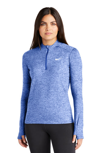 I1) NKDH4951 Nike Ladies Dri-FIT Element 1/2 Zip Top - OILQUICK