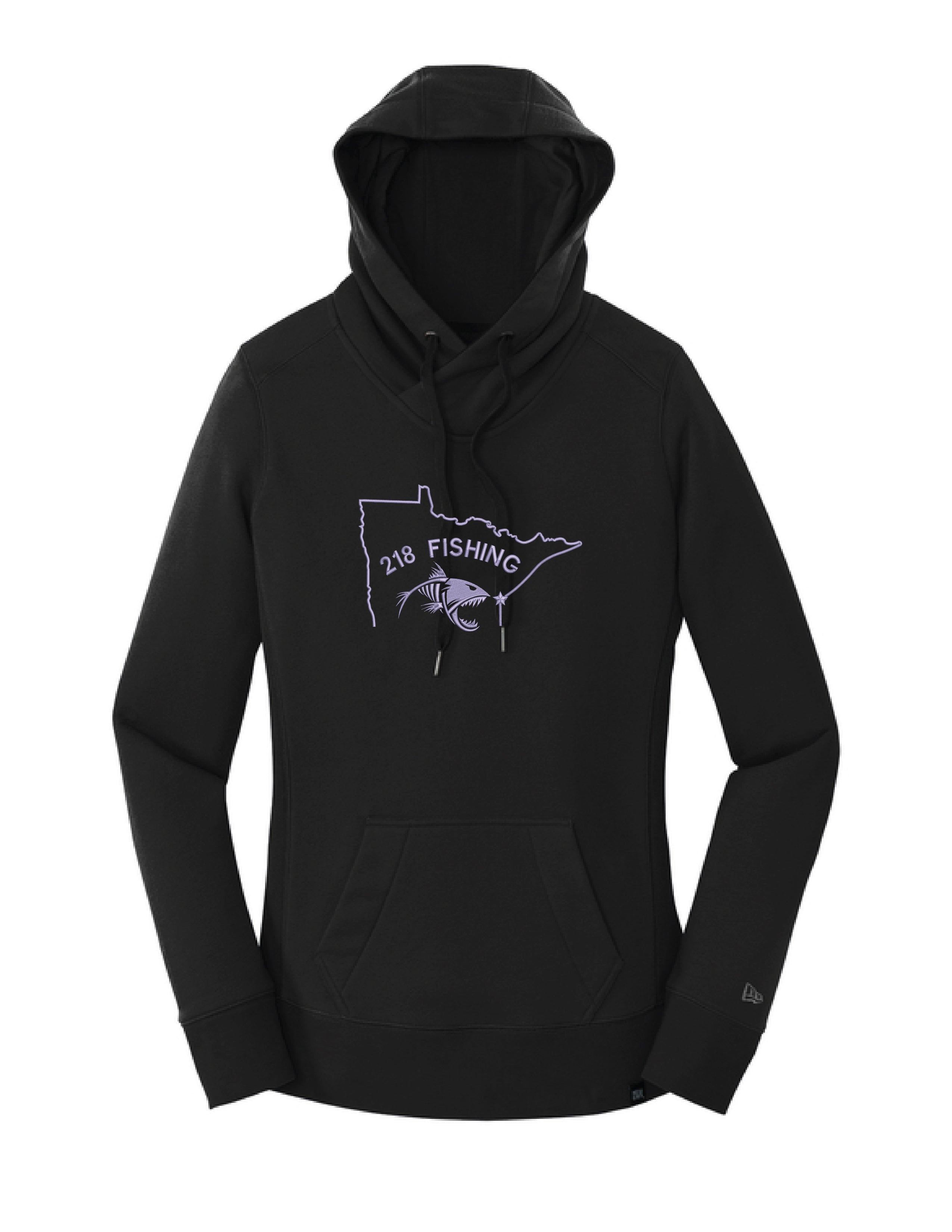 15 ) #LNEA500 WOMENS NEW ERA FRENCH TERRY PULLOVER HOODIE - 218