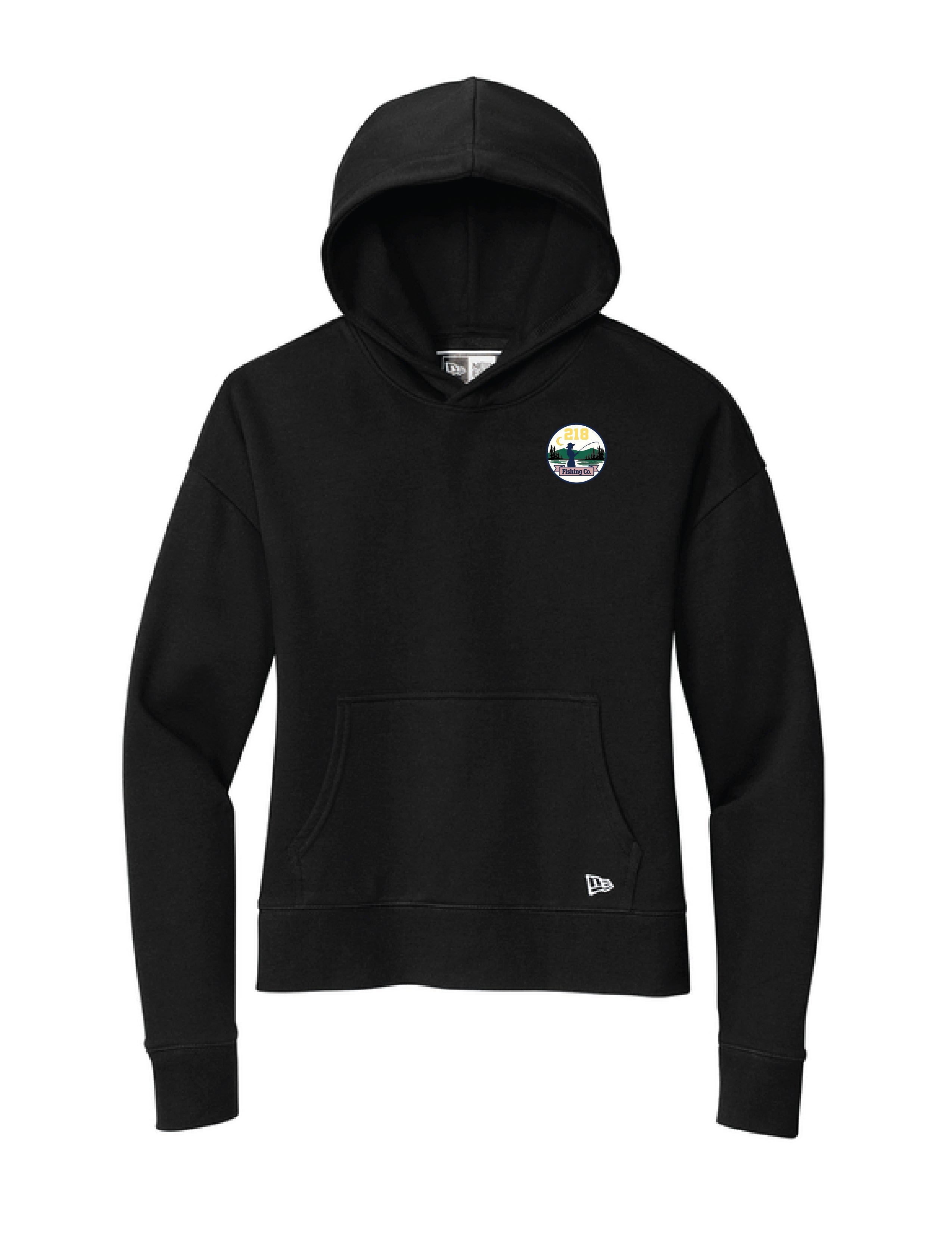 3 ) #LNEA550 WOMENS  NEW ERA COMBACK FLEECE PULLOVER HOODIE  - 218