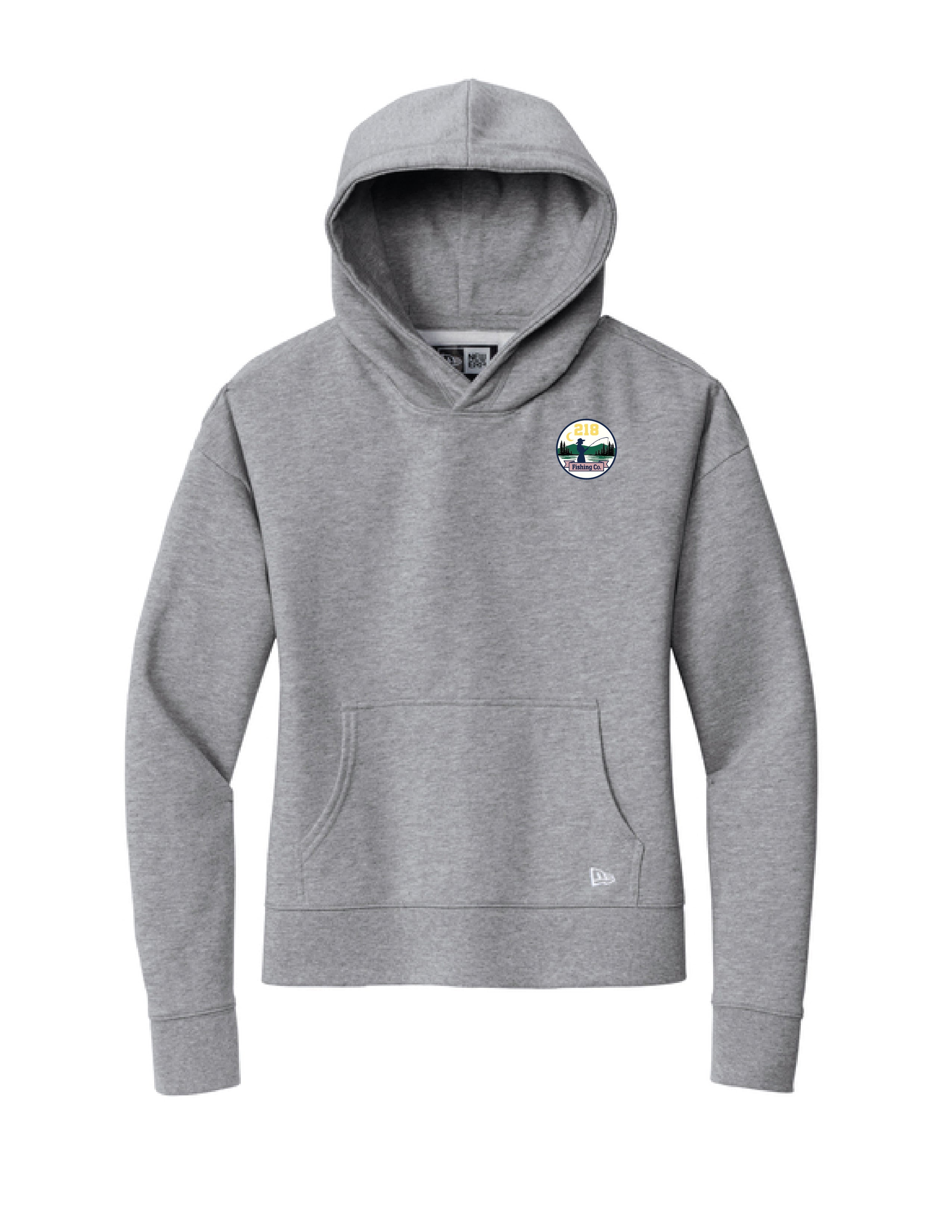 3 ) #LNEA550 WOMENS  NEW ERA COMBACK FLEECE PULLOVER HOODIE  - 218