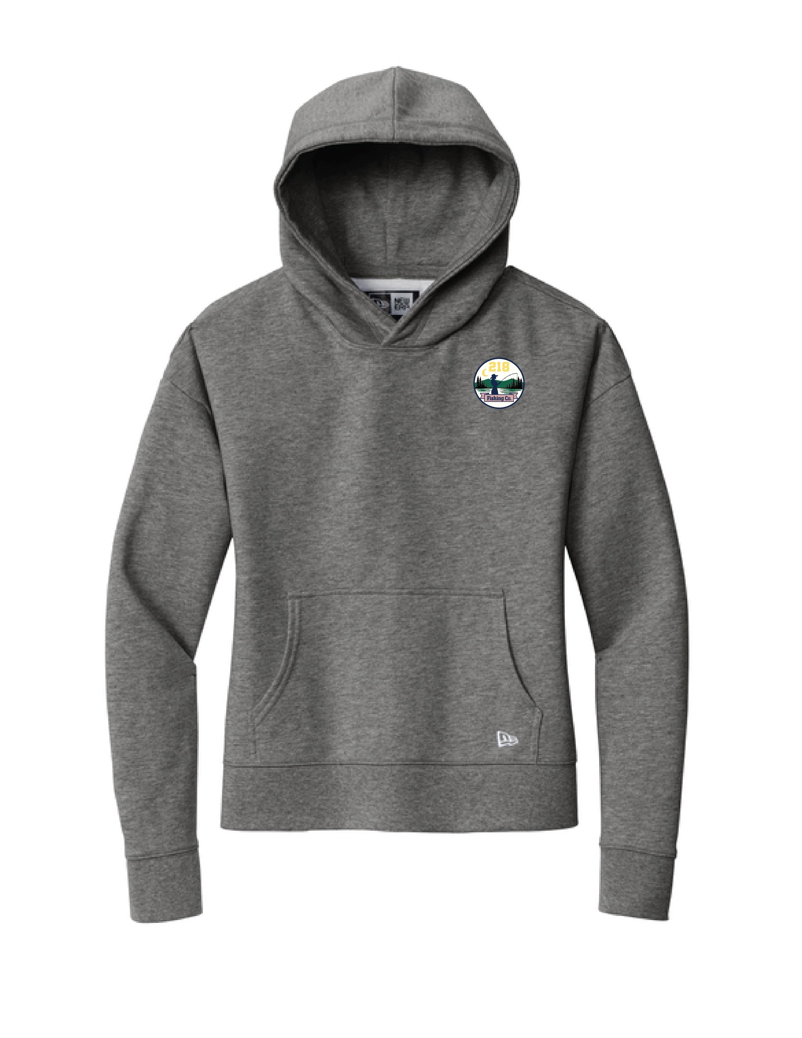 3 ) #LNEA550 WOMENS  NEW ERA COMBACK FLEECE PULLOVER HOODIE  - 218