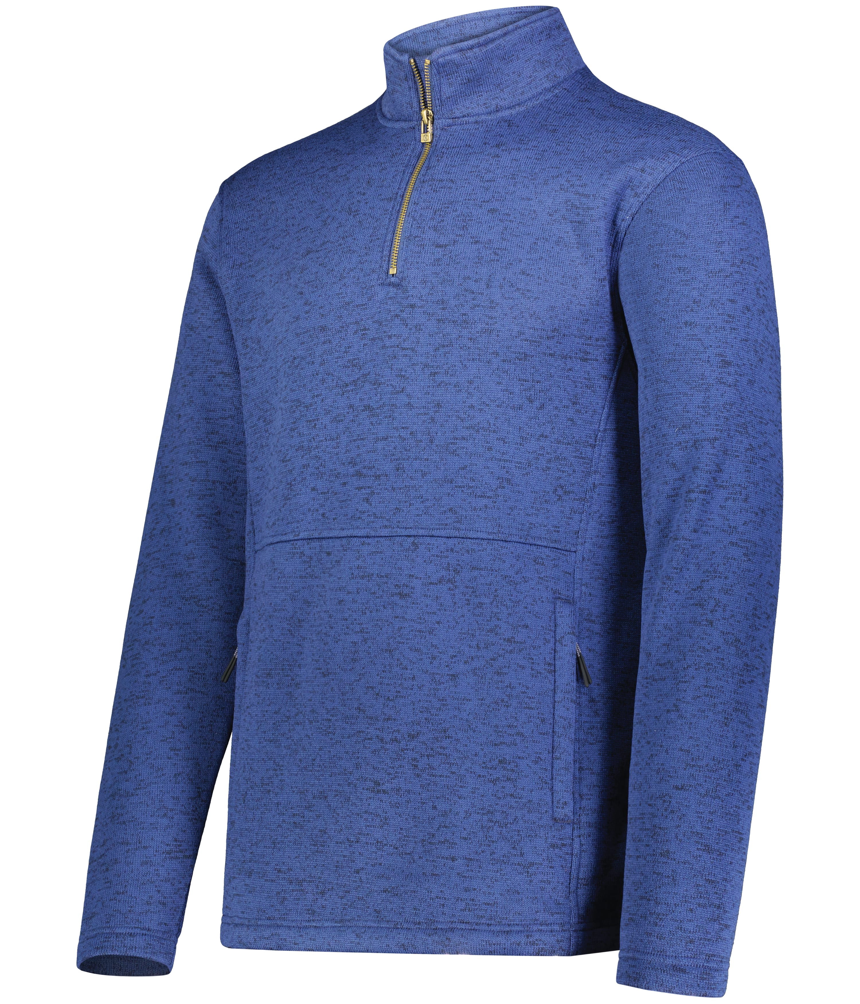 C4) 223540 Holloway Alpine sweater Fleece 1/4 Zip Pullover - BLADECORE