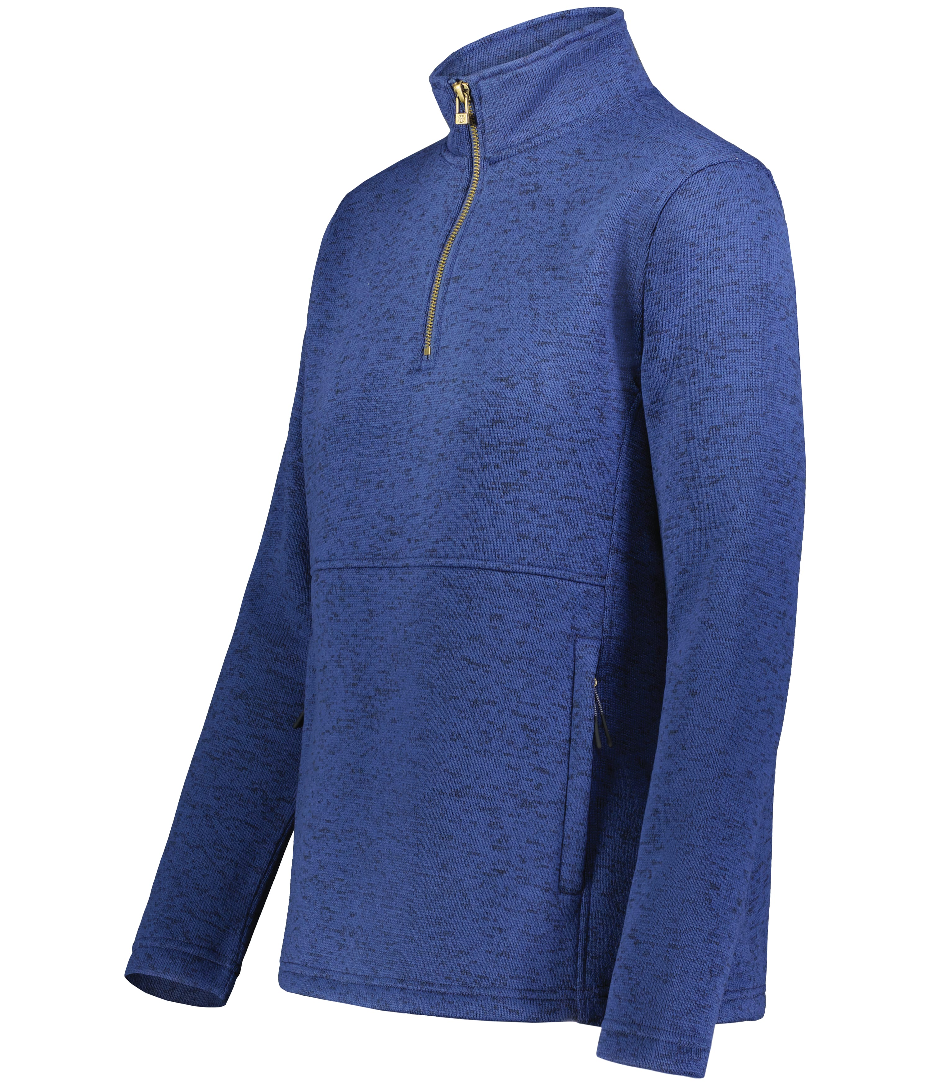 I4) 223740 Holloway Ladies Alpine Sweater Fleece 1/4 Zip Pullover - EXODUS GLOBAL