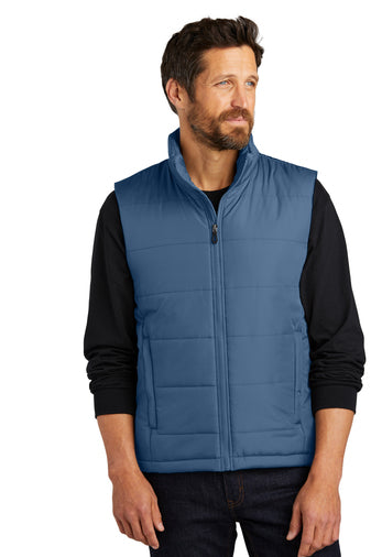 I) STYLE# J853 MENS OR L853 LADIES PUFFER VESTS (DULUTH LOGO)