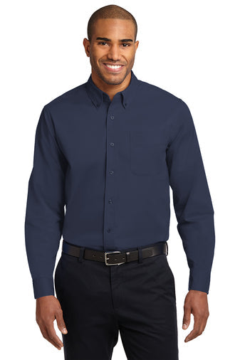 B6) S608 Port Authority Long Sleeve Easy Care Shirt - EXODUS GLOBAL