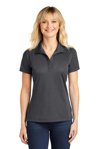 F) STYLE# LST650 LADIES MICROPIQUE POLOS (CITY OF DULUTH LOGO)