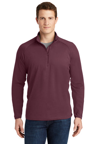 P) STYLE # ST850 MENS 1/4 ZIPS PULLOVER (CITY OF DULUTH LOGO)