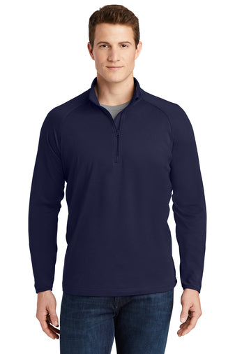 P) STYLE # ST850 MENS 1/4 ZIPS PULLOVER (CITY OF DULUTH LOGO)