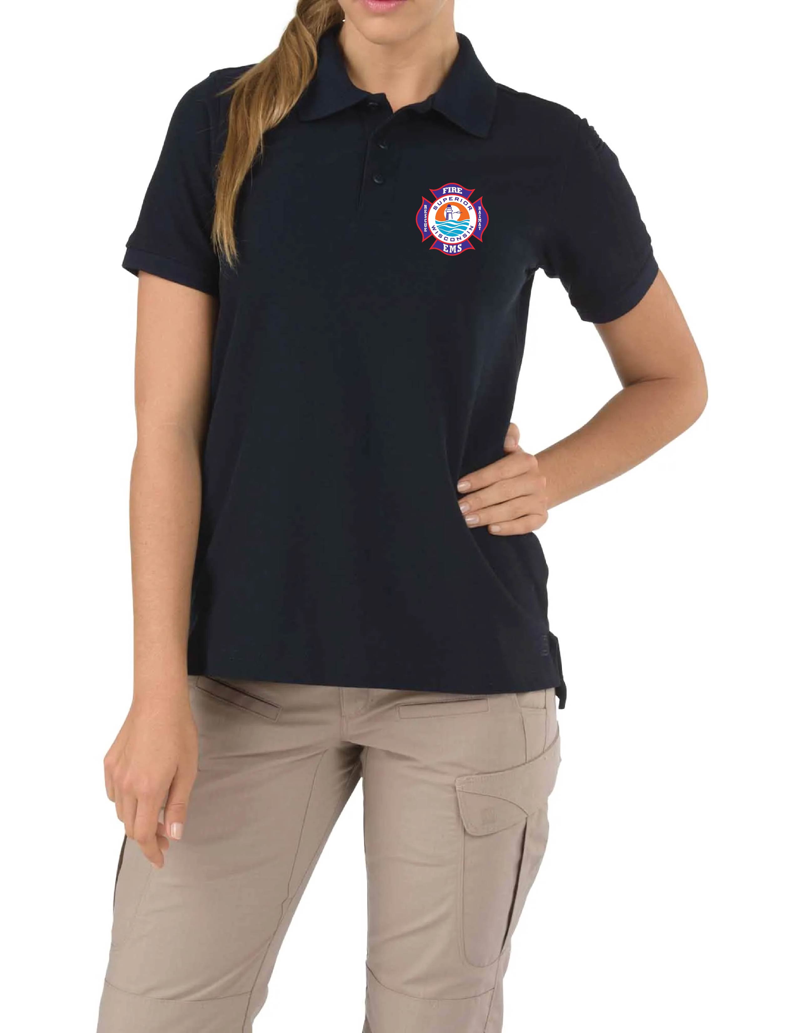 G.) #61173 5.11 Women's Utility Short Sleeve Polo