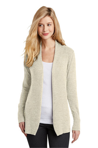 6) (D) STYLE # LSW289 LADIES OPEN FRONT CARDIGAN