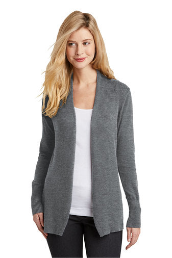 6) (D) STYLE # LSW289 LADIES OPEN FRONT CARDIGAN