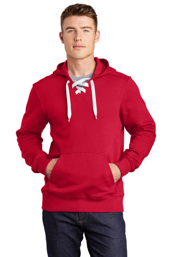 12) (A) STYLE # ST271 SPORT TEK LACE UP HOODED SWEATSHIRTS