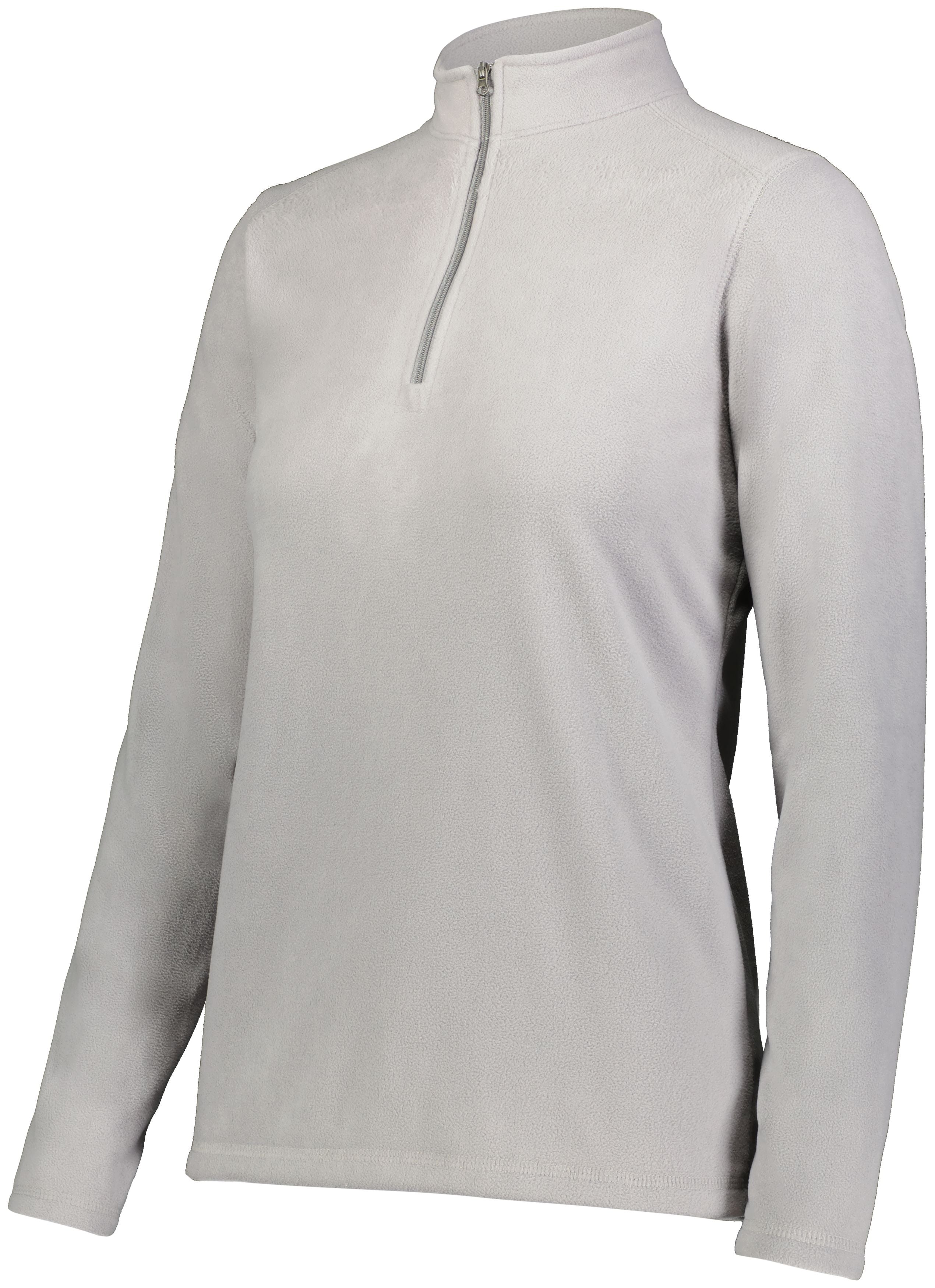 I2) 6864 Augusta Ladies Micro-Lite Fleece 1/4 Zip Pullover - CONNECT WORK TOOLS