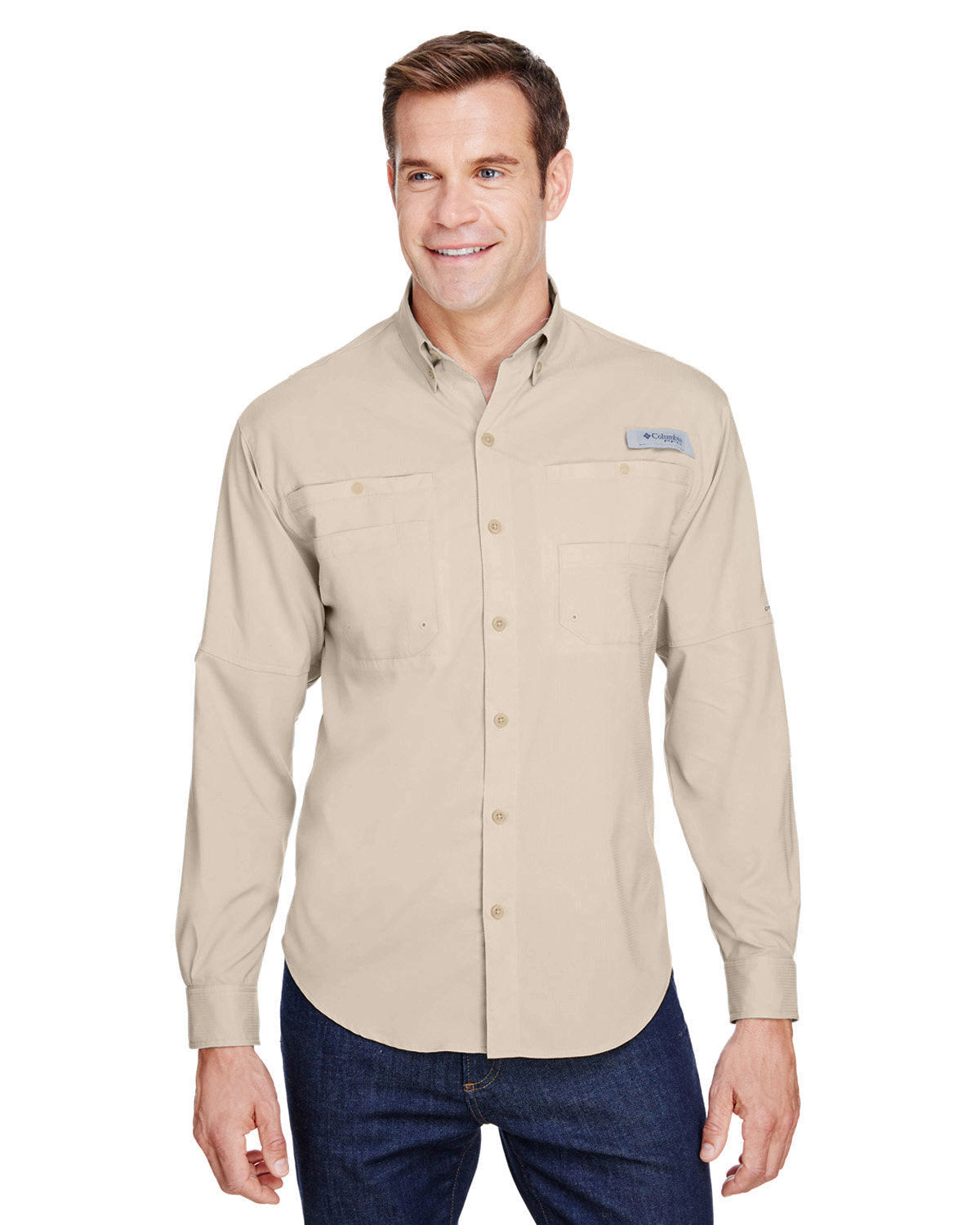 B4) 7253 Men's Tamiami ll Long-Sleeve Shirt - BLADECORE