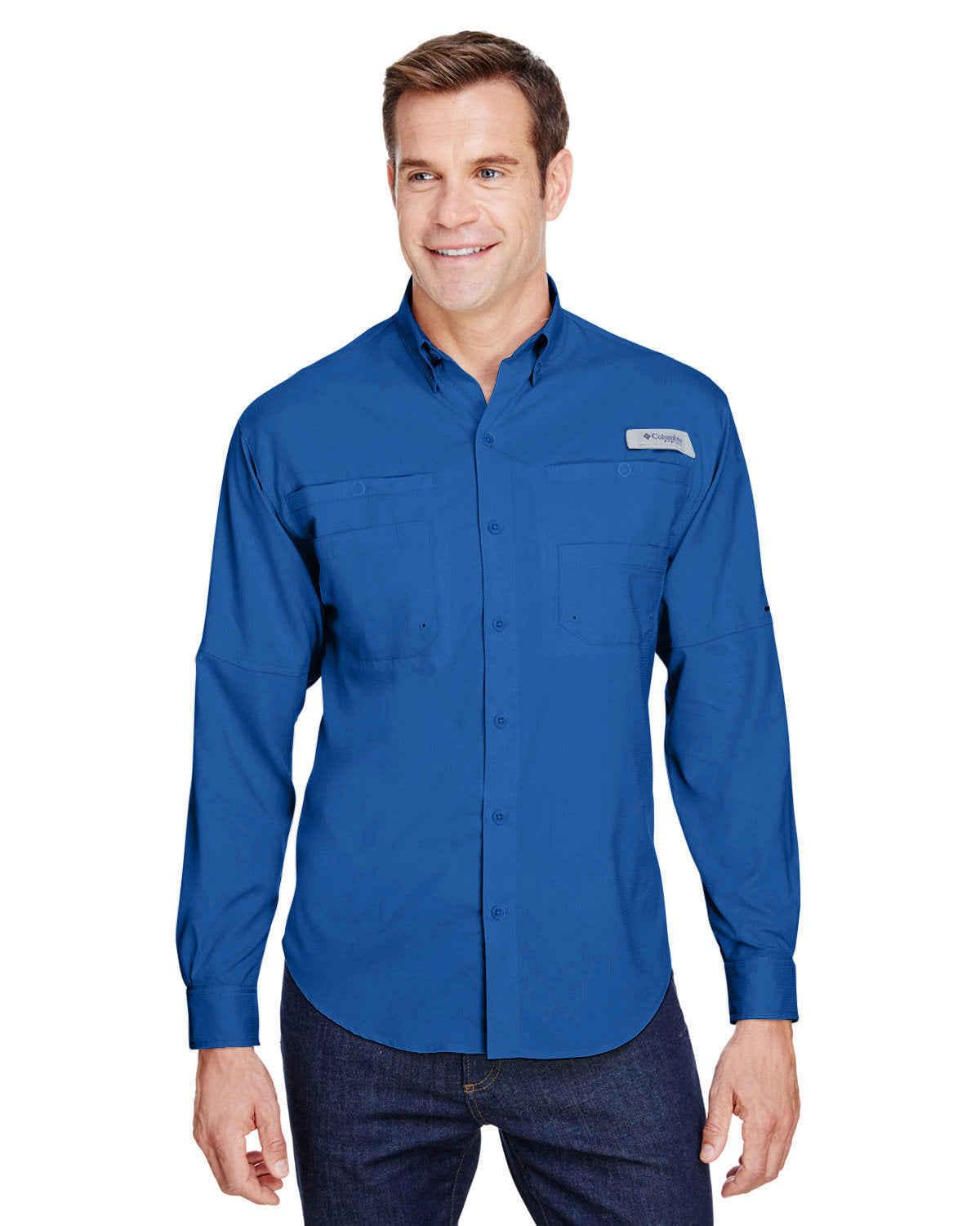 B4) 7253 Men's Tamiami ll Long-Sleeve Shirt - BLADECORE