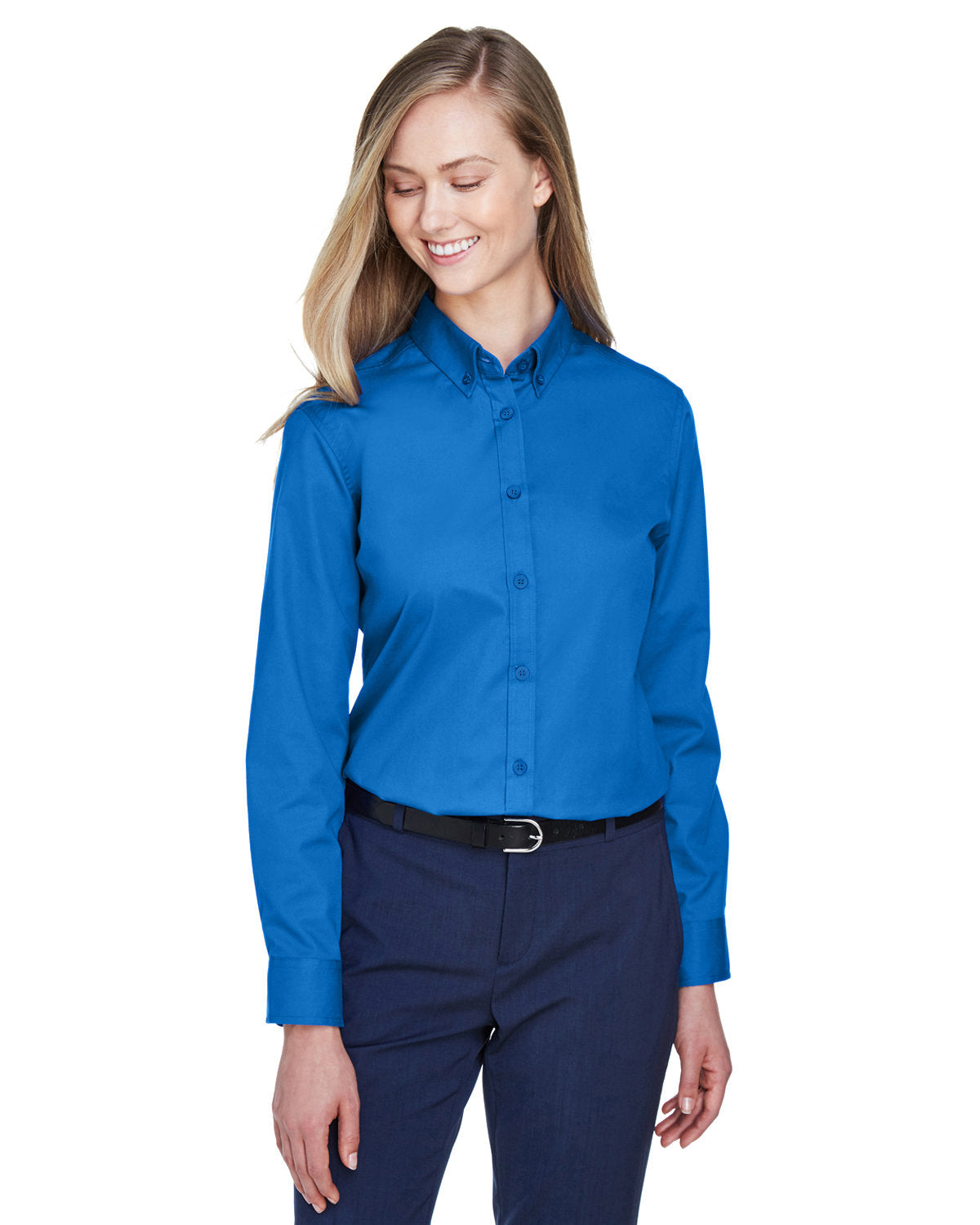 H3) 78193 CORE365 Ladies' Operate Long Sleeve Twill - EXODUS GLOBAL