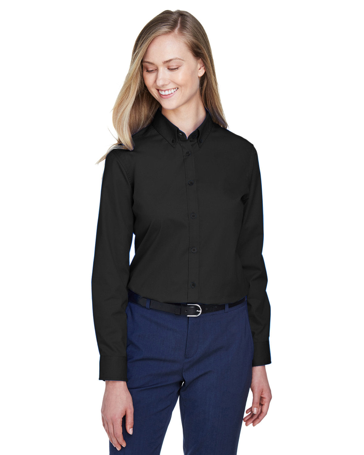 H3) 78193 CORE365 Ladies' Operate Long Sleeve Twill - EXODUS GLOBAL