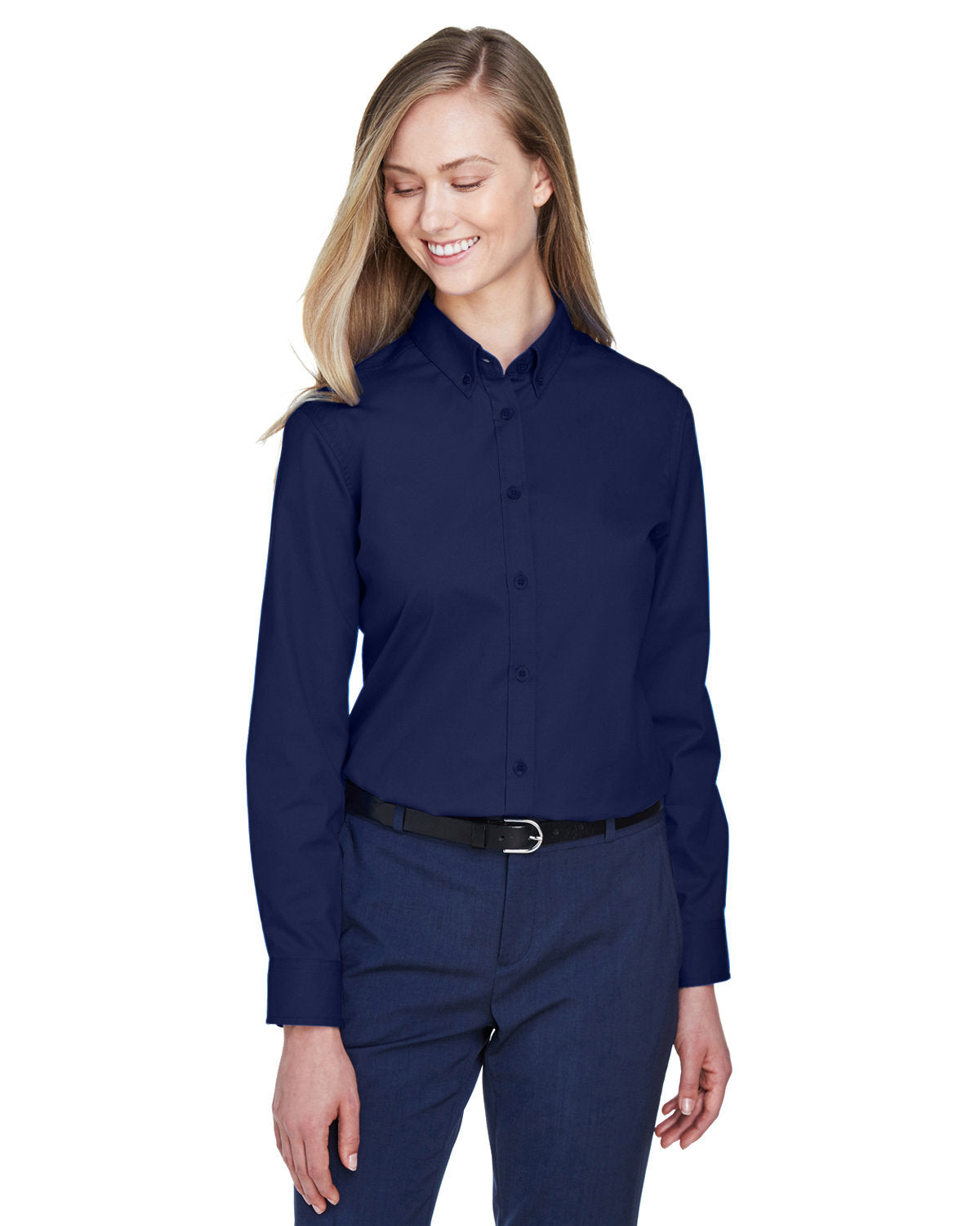 H3) 78193 CORE365 Ladies' Operate Long Sleeve Twill - EXODUS GLOBAL