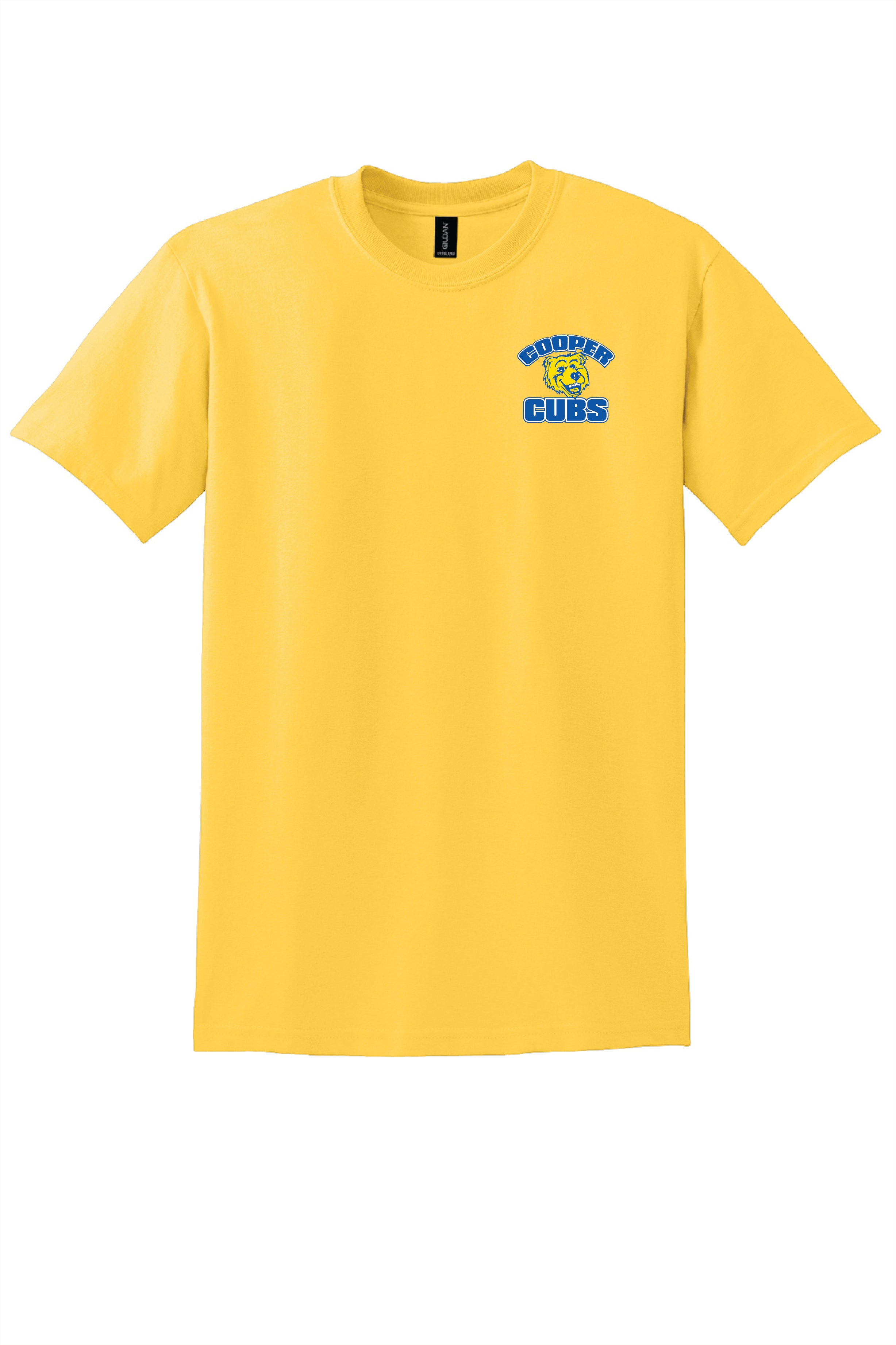 7A) 8000  Gildan® Dry Blend® Adult 50 Cotton/50 Poly T-Shirt (Cooper )