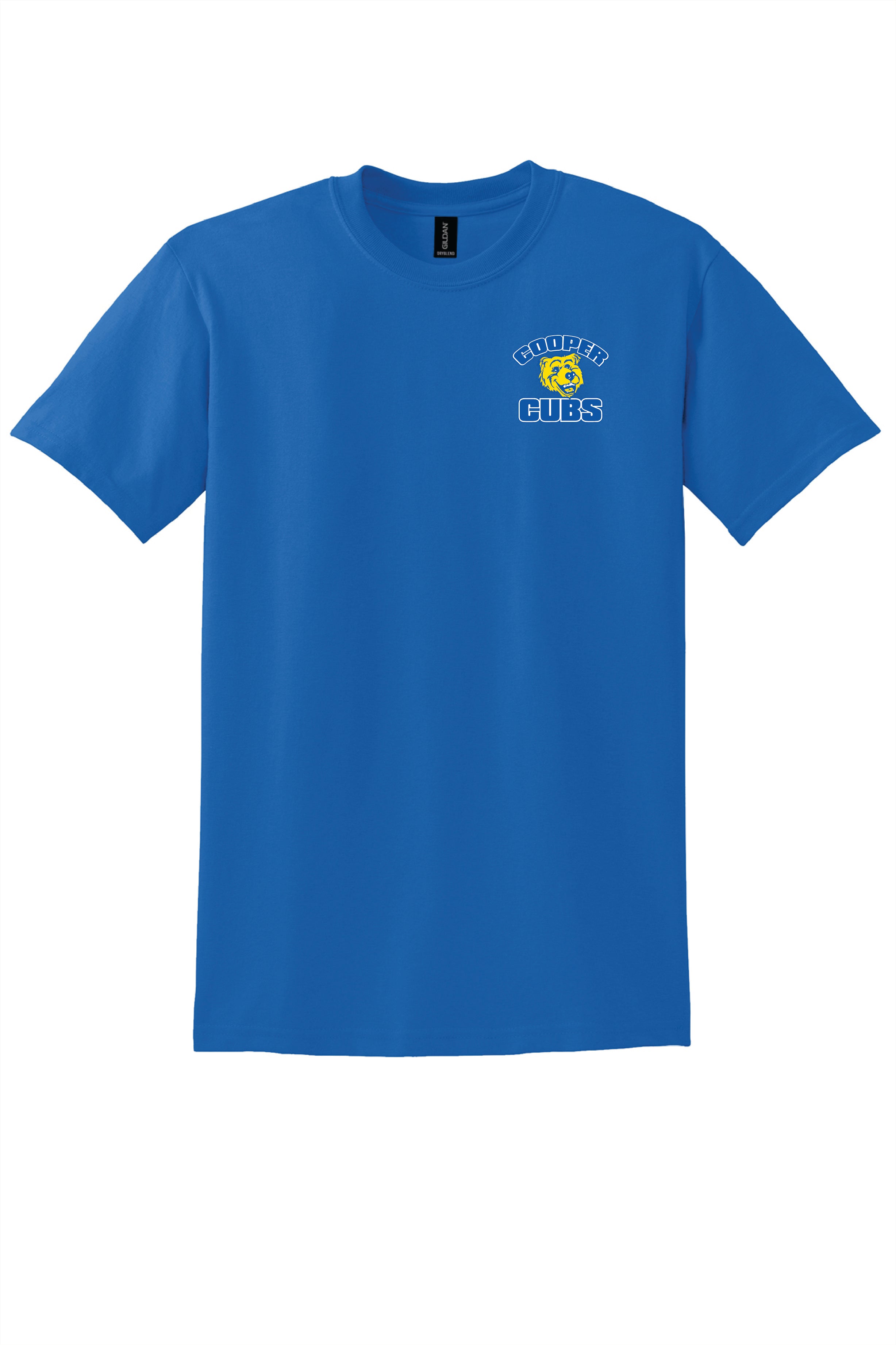 7A) 8000  Gildan® Dry Blend® Adult 50 Cotton/50 Poly T-Shirt (Cooper )