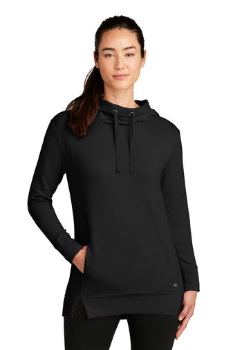 I5) LOG810 OGIO Ladies Luuma Pullover Fleece Hoodie - BLADECORE