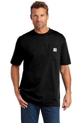 D2) CTK87 Carhartt Workwear Pocket Short Sleeve T-Shirt - OILQUICK