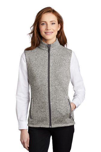 4) (B ) STYLE # L236 LADIES SWEATER FLEECE VEST