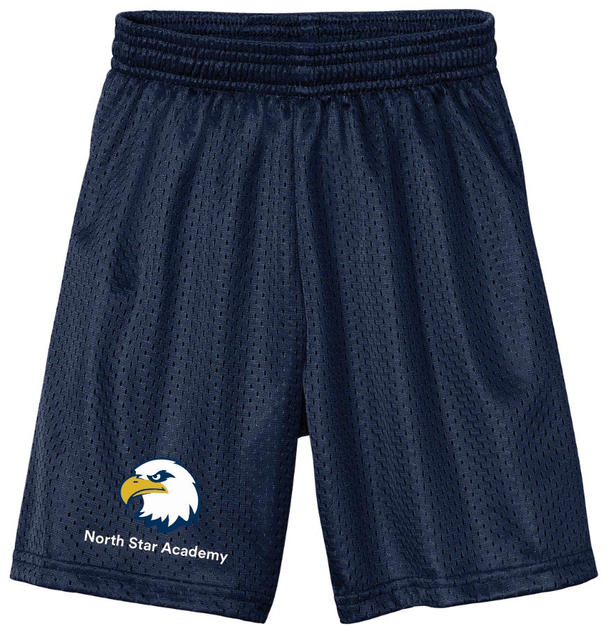 10a) A4NB5301 A4 Youth Sprint 6" Mesh Short