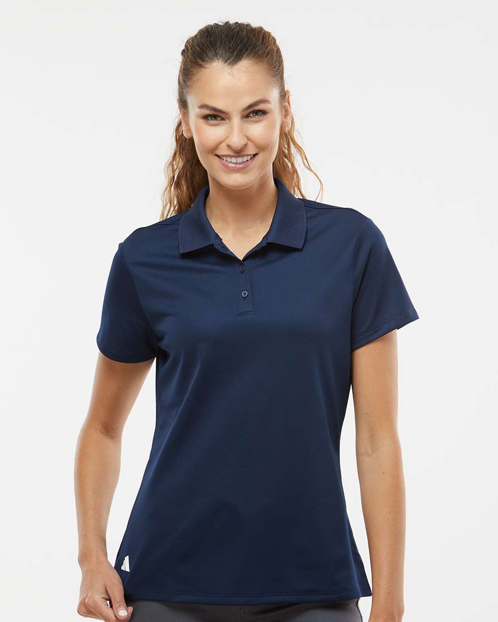H1) A431 Adidas - Women's Basic Sport Polo - SHEARCORE