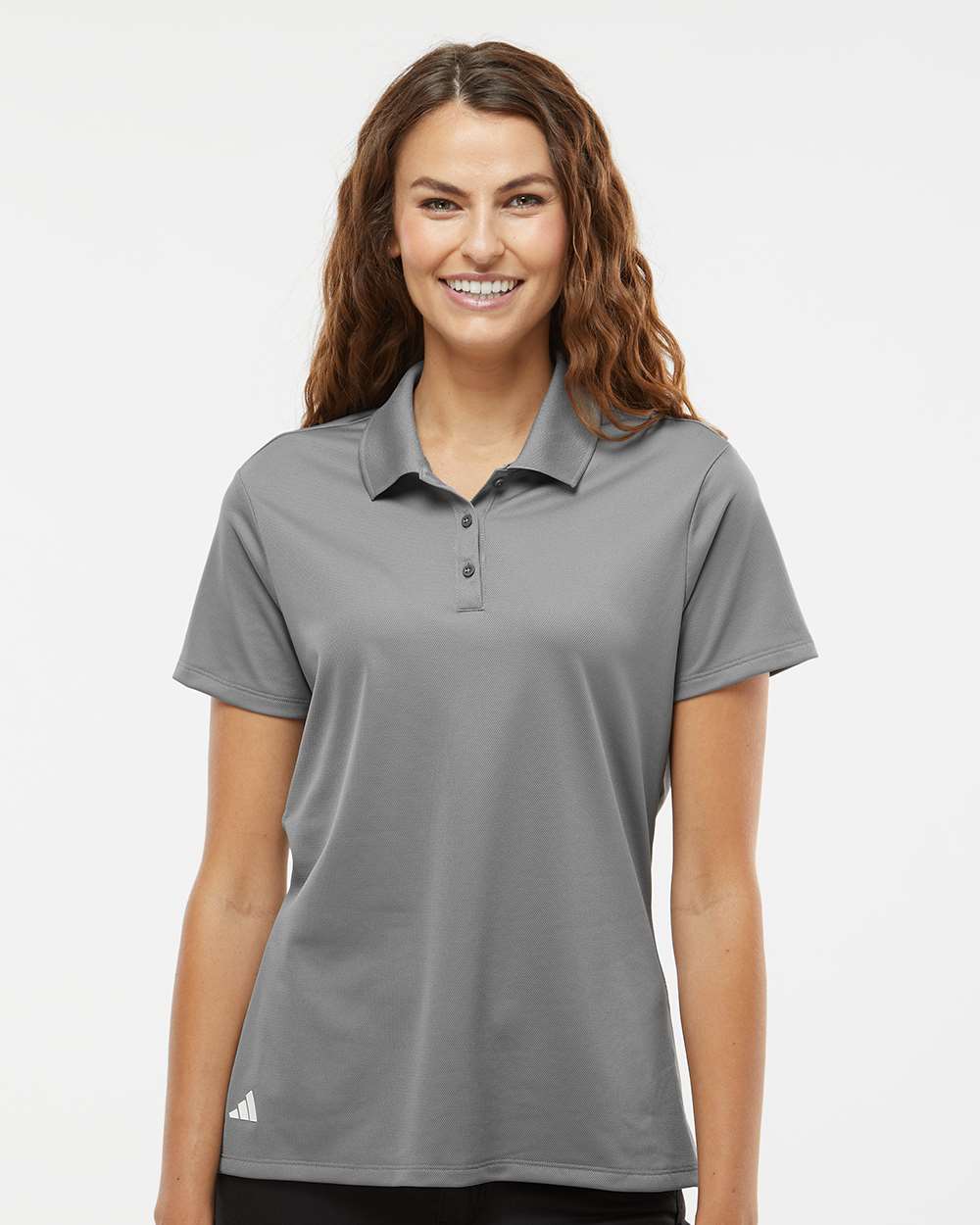 H1) A431 Adidas - Women's Basic Sport Polo - SHEARCORE
