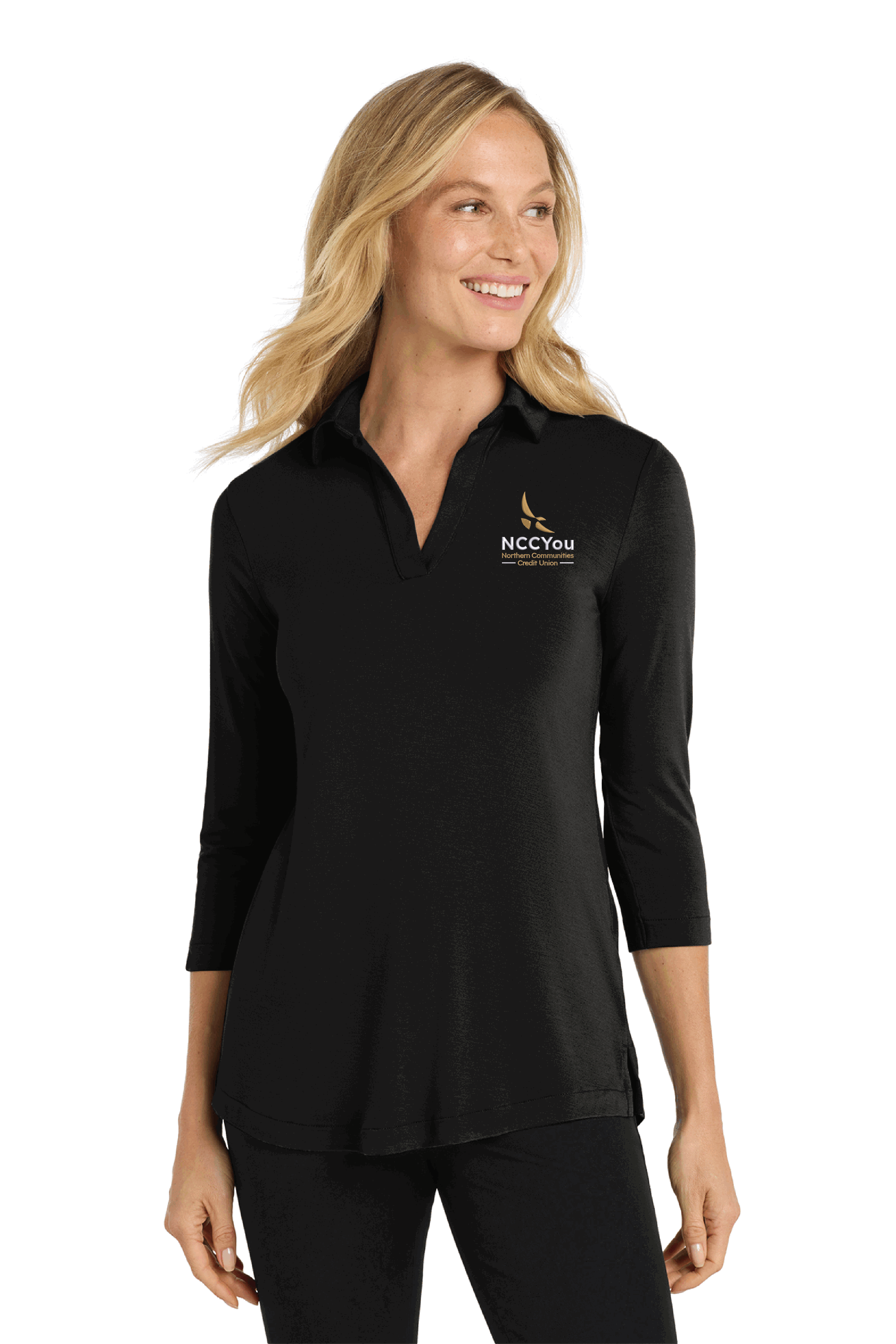 7) STYLE # LK5601 PORT AUTHORITY LADIES LUXE KNIT TUNIC - NCCU