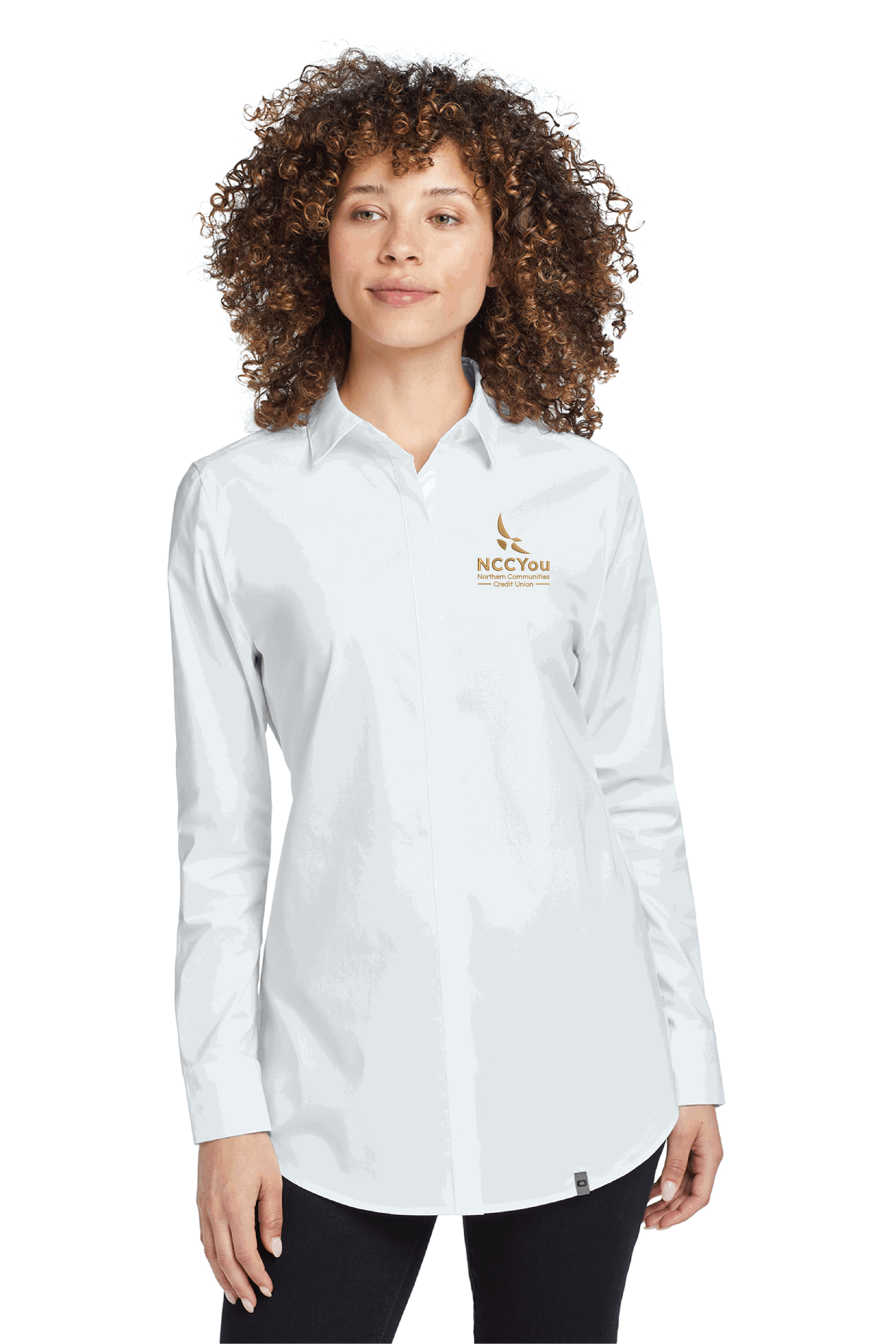 8 ) STYLE # LOG1002 OGIO LADIES COMMUTER WOVEN TUNIC - NCCU