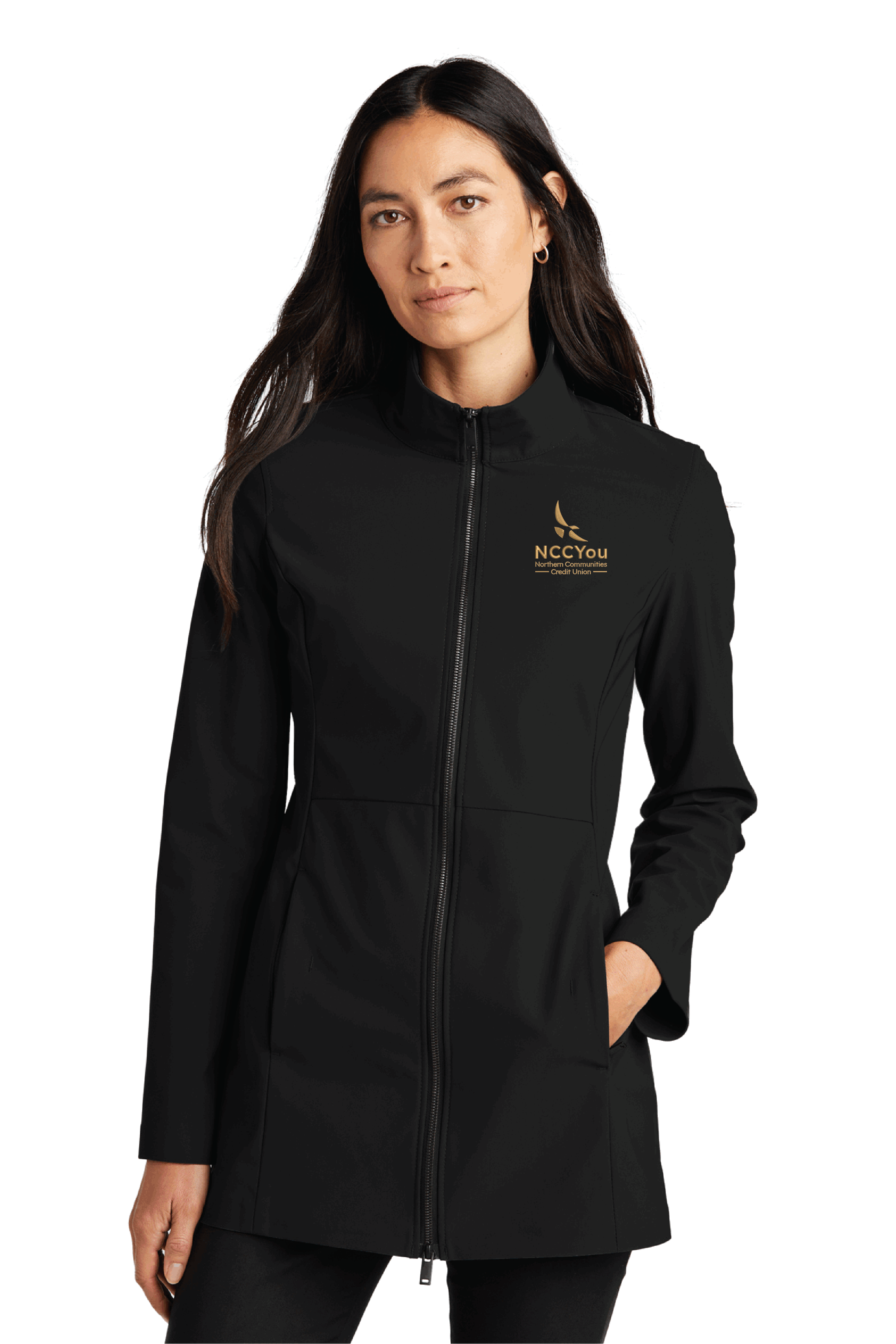 28) STYLE #  MM7101 MERCER+ METTLE WOMENS FAILLE SOFTSHELL - NCCU
