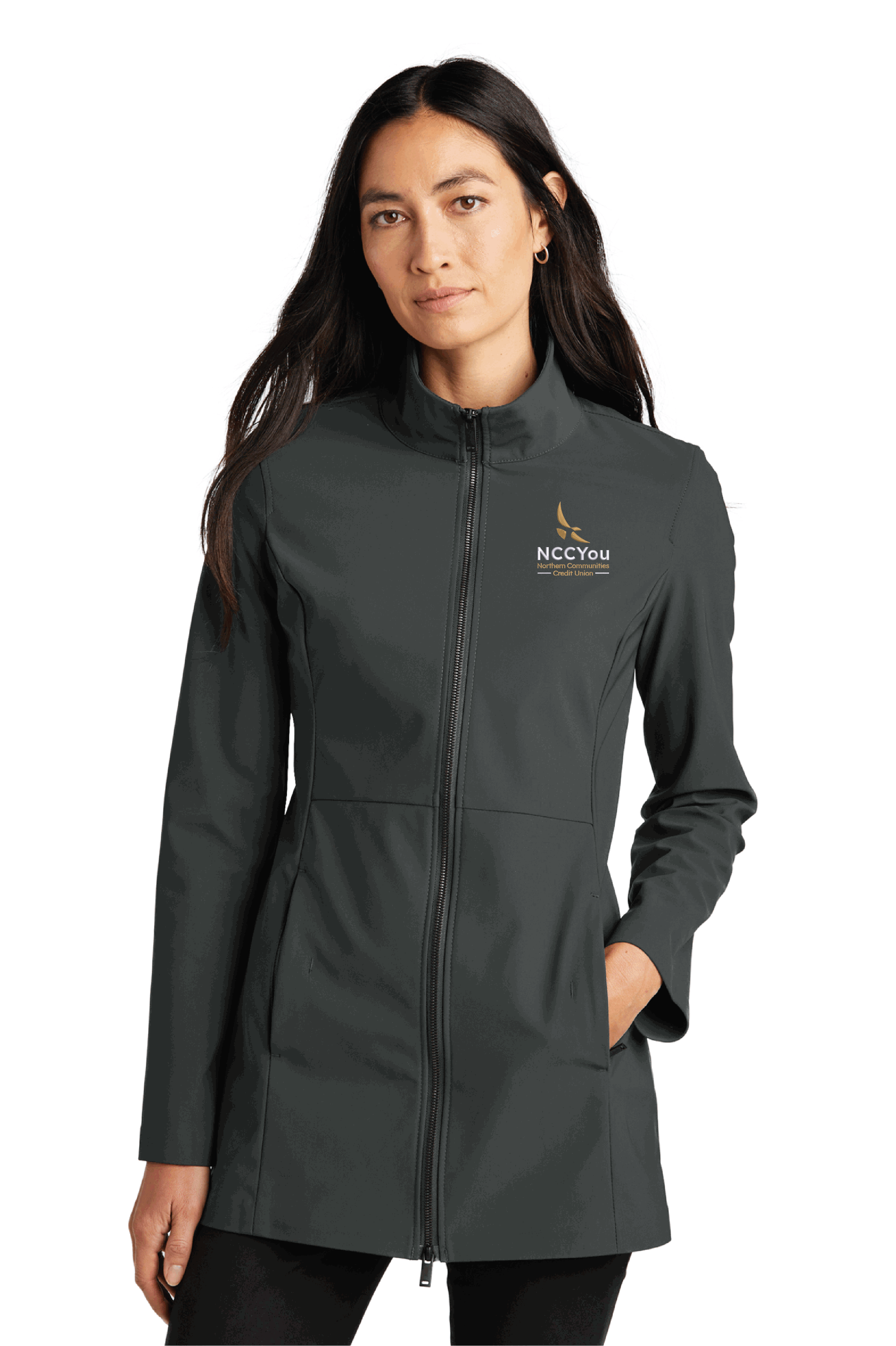 28) STYLE #  MM7101 MERCER+ METTLE WOMENS FAILLE SOFTSHELL - NCCU