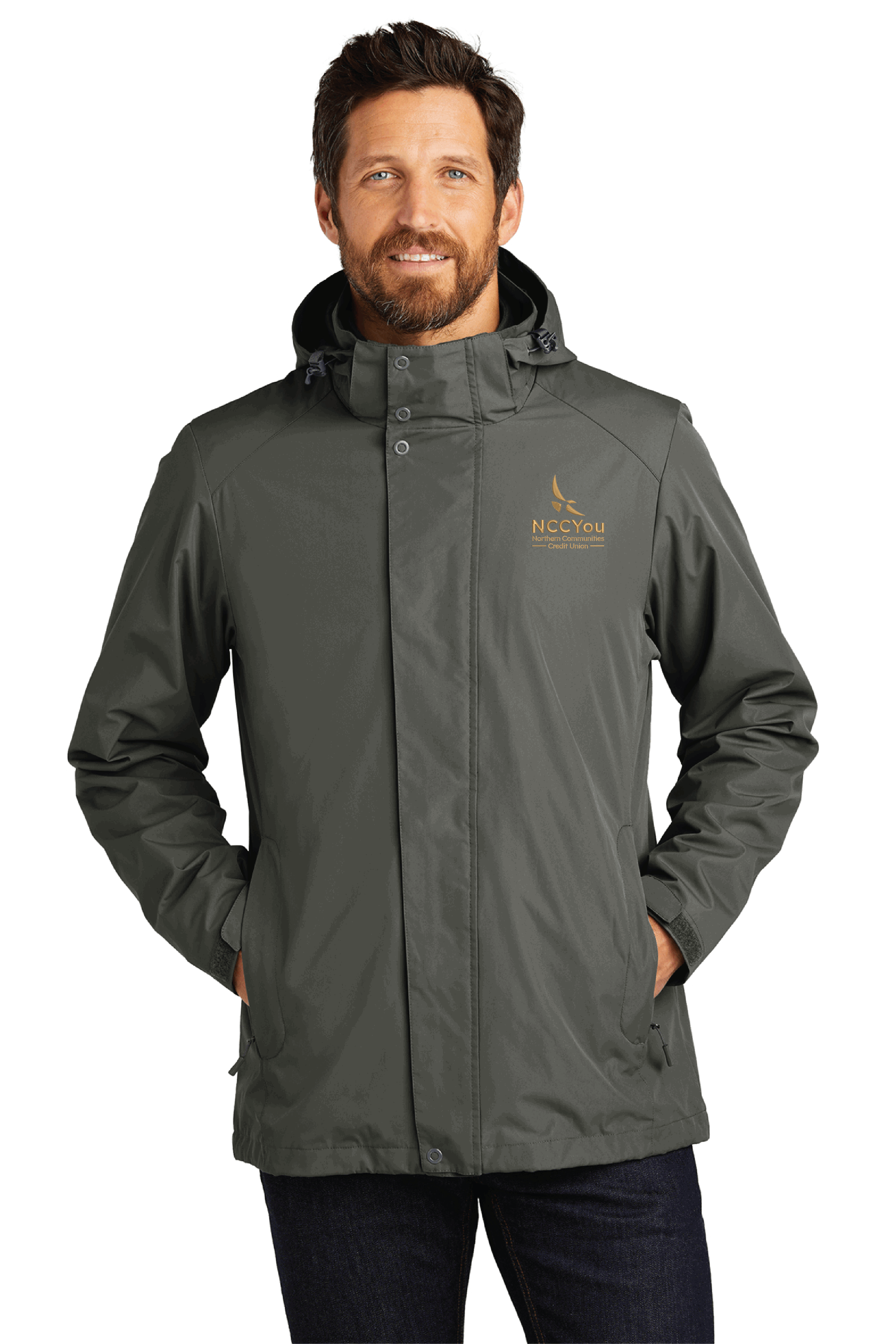31) STYLE # J123 MENS ALL WEATHER 3 IN 1 JACKET - NCCU