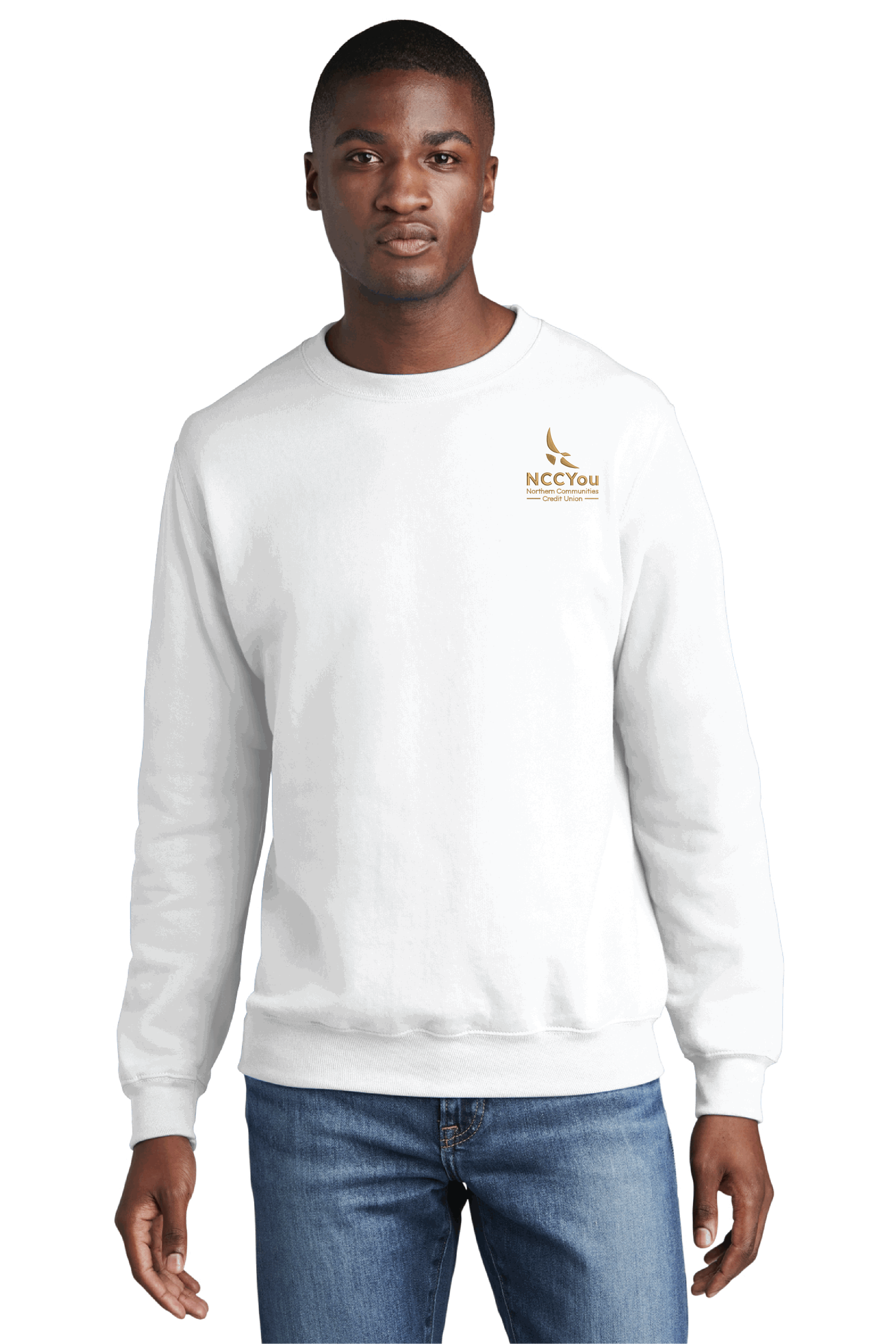 36) *** FRIDAY ONLY ITEM*** # PC78 UNISEX  PORT & COMPANY CREW NECK SWEATSHIRT - NCCU