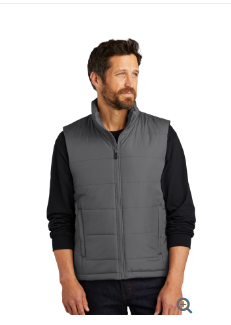I) STYLE# J853 MENS OR L853 LADIES PUFFER VESTS (CITY OF DULUTH LOGO)