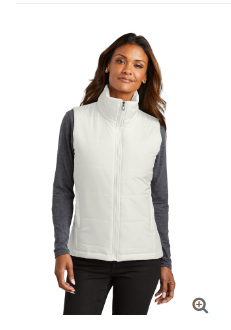 I) STYLE# J853 MENS OR L853 LADIES PUFFER VESTS (CITY OF DULUTH LOGO)