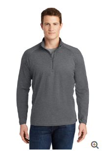 P) STYLE # ST850 MENS 1/4 ZIPS PULLOVER (CITY OF DULUTH LOGO)