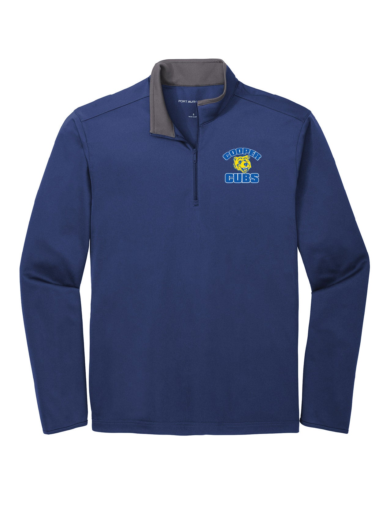 11B) K584 Regular Port Authority® Silk Touch™ Performance 1/4-Zip ( cooper )