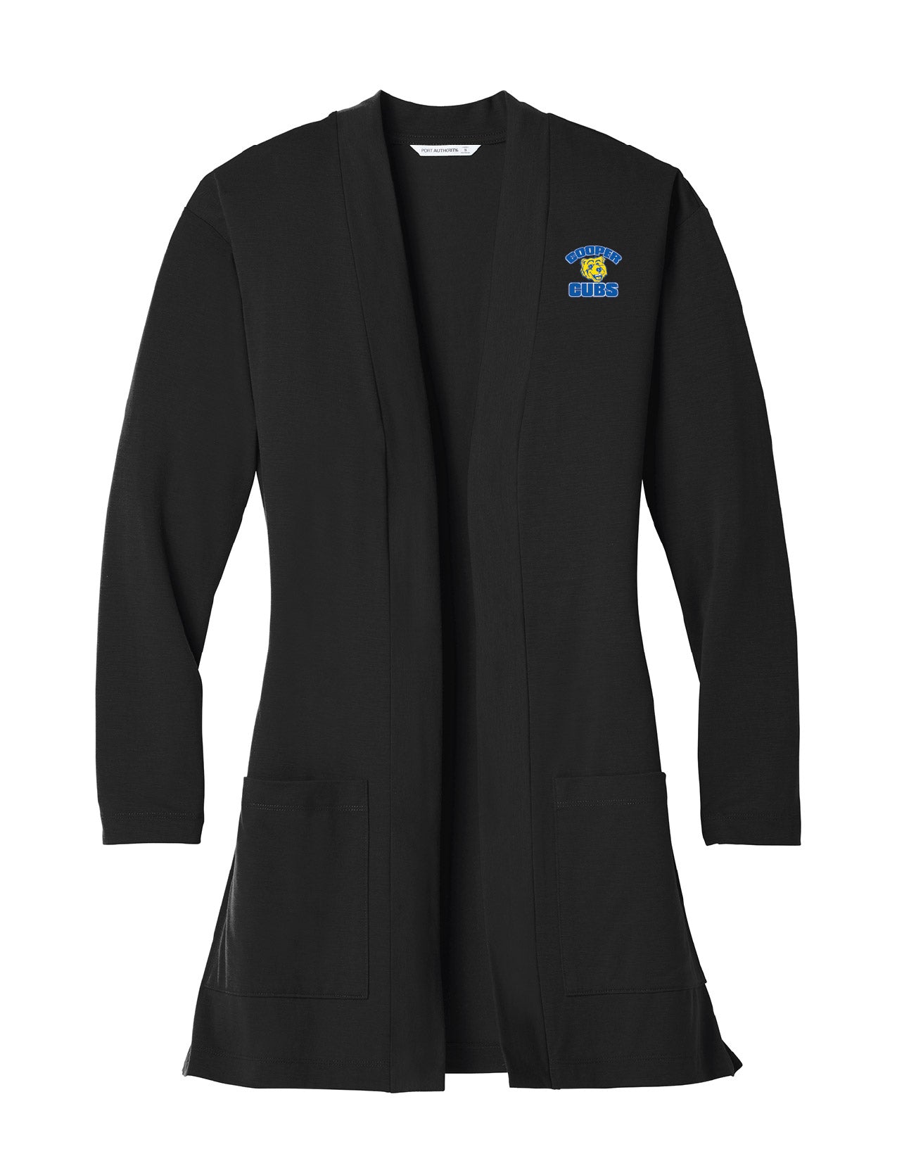 15B) LK5434  Port Authority ® Women's Concept Long Pocket Cardigan (cooper)